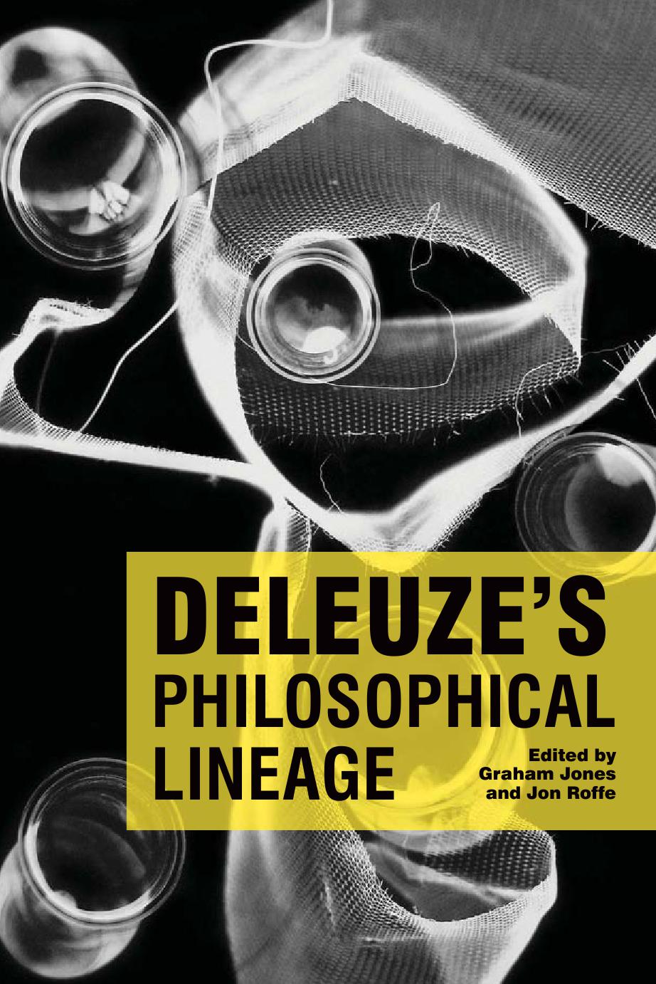 Deleuze's Philosophical Lineage